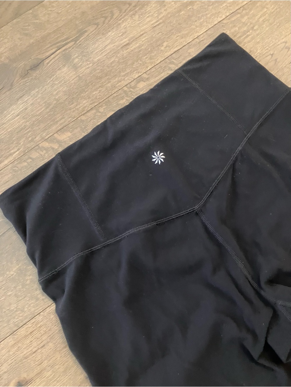 Athleta Black High-Waist Leggings Medium Tall